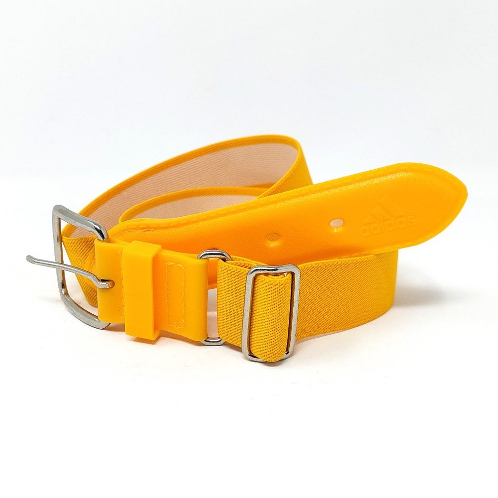 Yellow Adjustable Stretchy Adidas Kids Belt